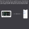 PT02 WiFi Air Quality Monitor Detects Carbon Dioxide, PM2.5, 1.0, TVOC, Temperature, and Humidity, IoT Controller with Relay Function, Data Logger, Smart Home - Image 4