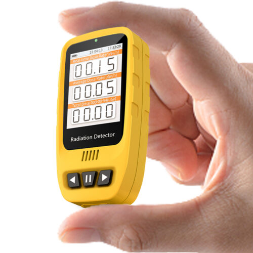 Geiger Counter Nuclear Radiation Detector Dosimeter, Portable Handheld Beta Gamma X-ray Radiation Monitor