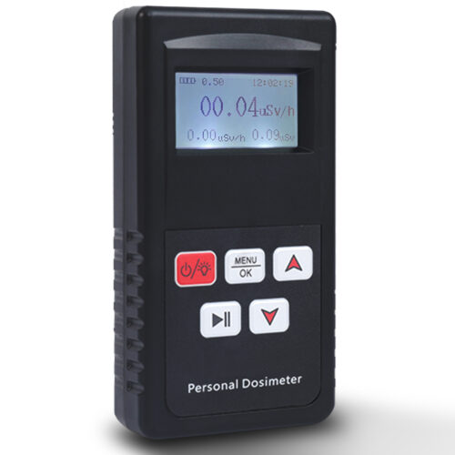 Geiger Counter Nuclear Radiation Detector Dosimeter, Portable Handheld Beta Gamma X-ray Radiation Monitor