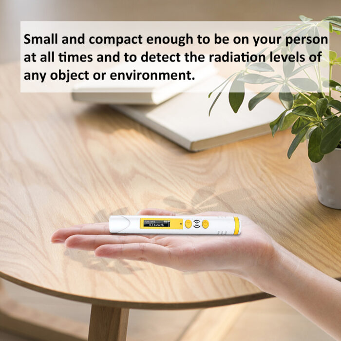 HFS-P3 Geiger Counter Personal Dosimeter, High Sensitivity Nuclear Radiation Detector, Portable Beta Gamma X-ray Radiation Monitor, Battery Powered - Image 3