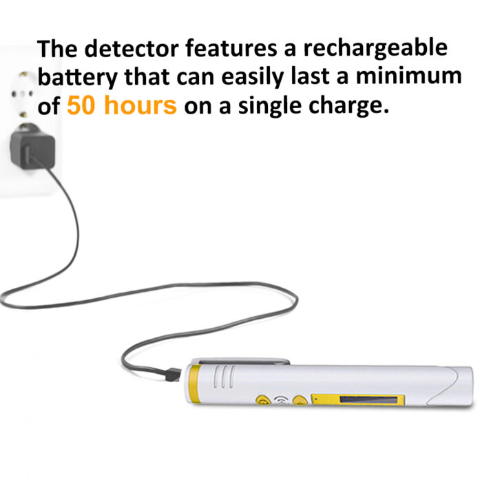 HFS-P3 Geiger Counter Personal Dosimeter, High Sensitivity Nuclear Radiation Detector, Portable Beta Gamma X-ray Radiation Monitor, Battery Powered - Image 4