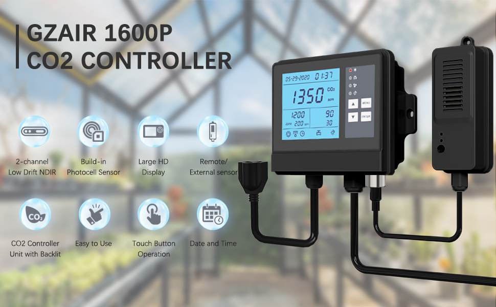 CO2 Controller for growing