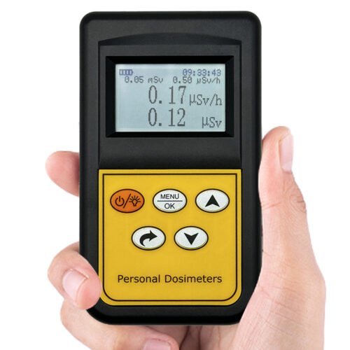 Geiger Counter Radiation Detector Beta Gamma X-ray Portable Radiation Monitor Meter Digital Nuclear Radiation Dosimeter